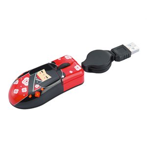 Kokeshi Optical Mouse-Pat Says Now