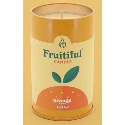 Bougie Fruitiful-Orange