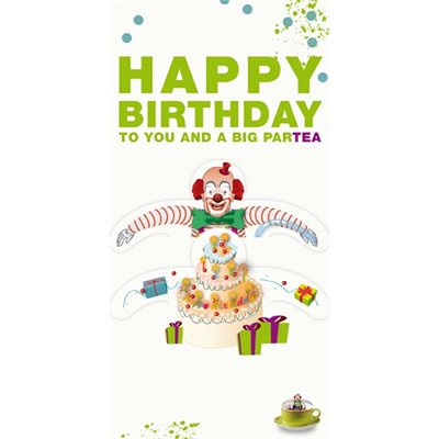 Tea Greeting Card-Happy Birthday