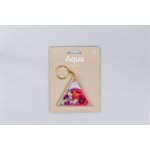 Aqua Unicorn keychain
