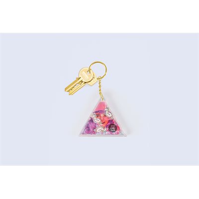 Aqua Unicorn keychain