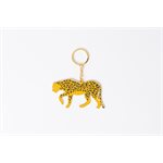 Oversized Leopard Keychain