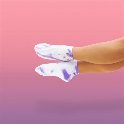 Chaussettes Crème glacée -Bleuets