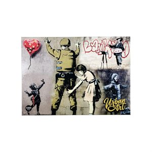 Casse-tête Banksy -Peintre de graffitis 