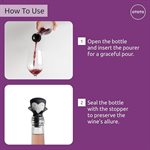 Count Corkula Wine Stopper and Pourer
