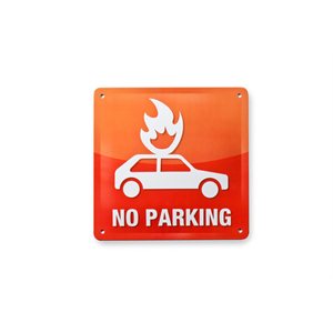 Tin Plate Sign-No Parking
