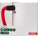 Wired Coffee mug-Red Handle