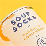 Chausettes Soupe Carottes et Coriandre