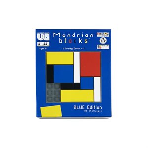 Casse-tête Mondrian Bleu