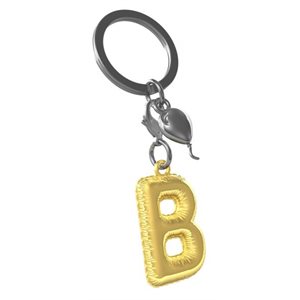 Porte-clés-Ballon lettre B